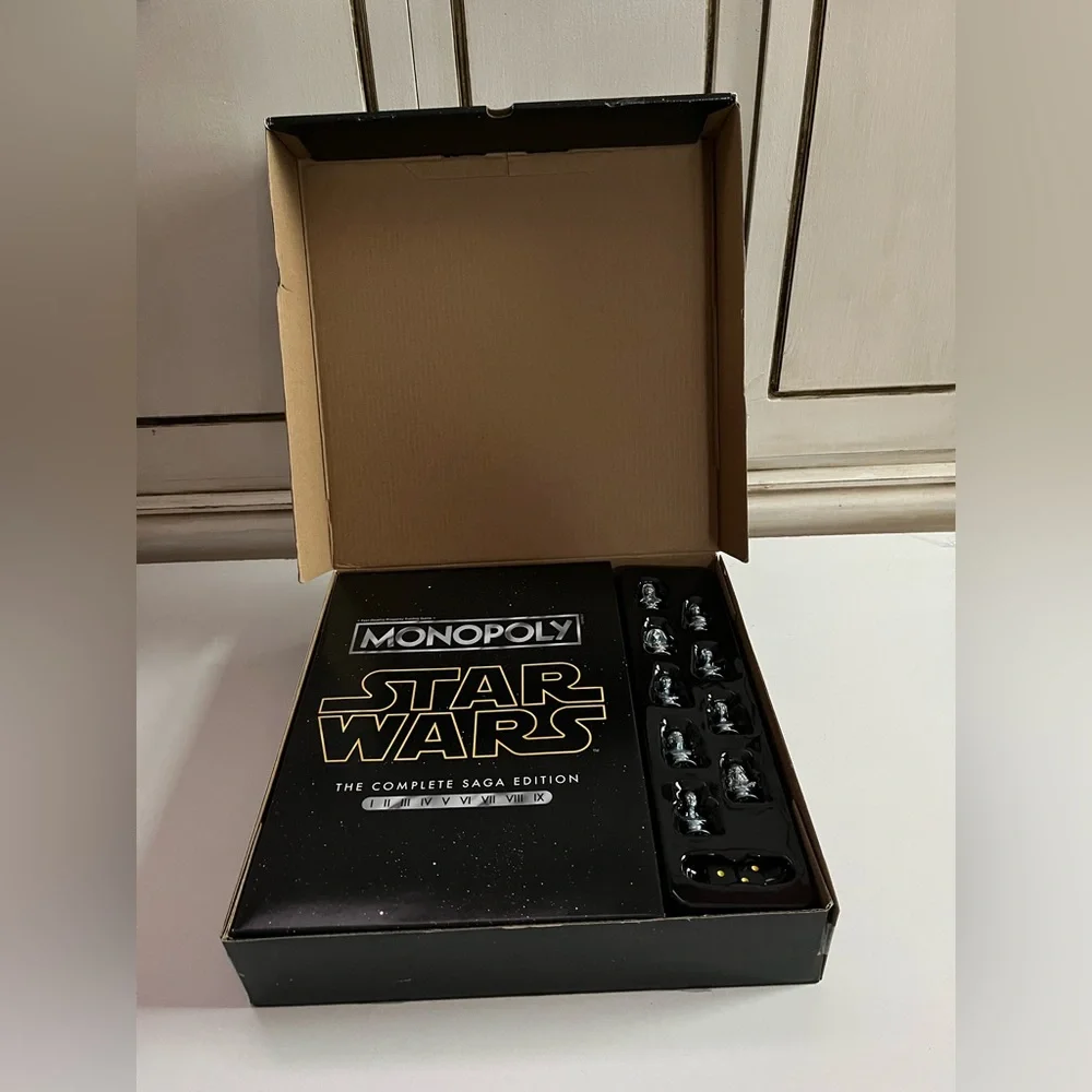 New Monopoly Star Wars Complete Saga Edition Board Game Star Wars Trilogies